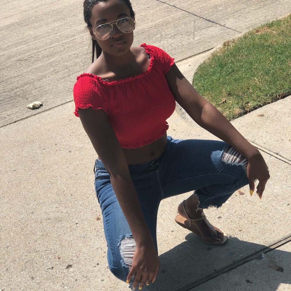 Blue Ripped Jeans - Picture 8 of 8